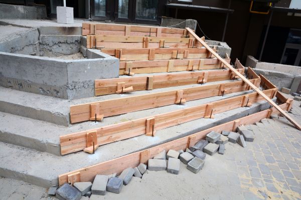 Cement Step Repair in Lincoln