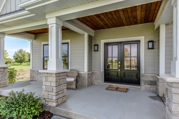 Porch Concrete Patching in Lincoln
